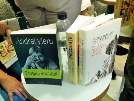 Ioana Pârvulescu, Andrei Vieru şi Horia Roman Patapievici și-au prezentat cele mai recente cărți la Oradea (FOTO)