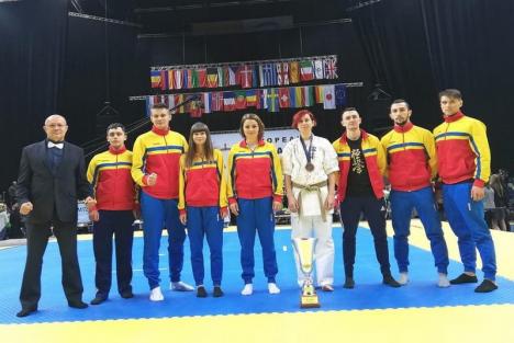 Orădeanca Patricia Farcaş a cucerit bronzul la Campionatului European de Karate Kyokushin din Lituania (FOTO)