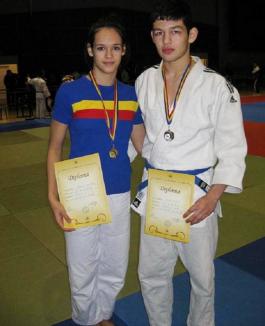 Judoka Patricia Petraş şi-a adjudecat medalia de aur la CN de cadeţi de la Arad