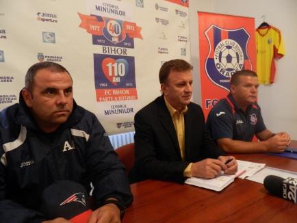 FC Bihor începe noul sezon cu optimism: Vin sponsorii şi am vândut abonamente mai multe