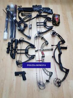 Percheziţii la Ştei: Un tânăr de 32 de ani s-a ales cu dosar penal pentru contrabandă cu arme şi muniţii (FOTO)
