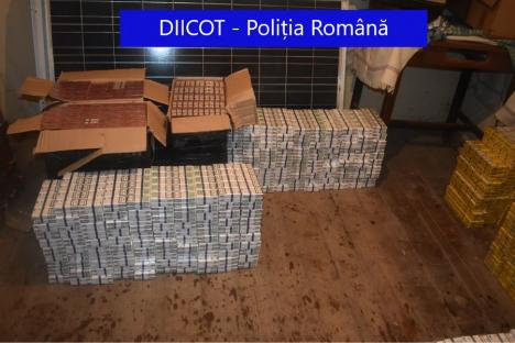 Lovitură a procurorilor DIICOT Oradea într-un dosar de contrabandă. Ce au confiscat (FOTO)
