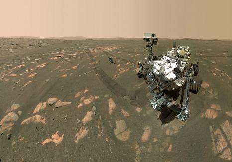 „Diavolul de nisip” pe Marte: Un robot trimis de NASA a captat sunetul unui vârtej cu praf marțian (AUDIO)