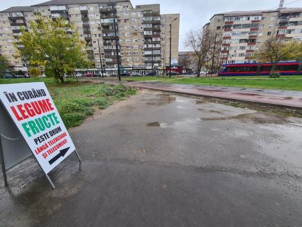 Adio, piață! Spre nemulțumirea orădenilor, Primăria desființează Piața Nufărul pentru a face loc unei parcări (FOTO)