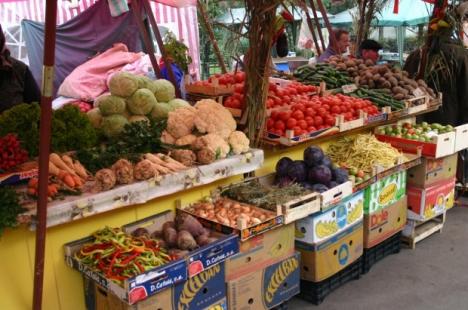 Aproape 8 tone de legume fără acte de provenienţă, confiscate la Salonta