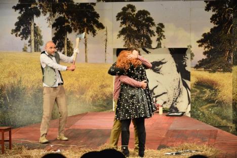 Festivalul de Teatru Scurt Oradea, la final: 'Cafeneaua Pirandello', spectacol al Teatrului Regina Maria, a câştigat marele premiu (FOTO)