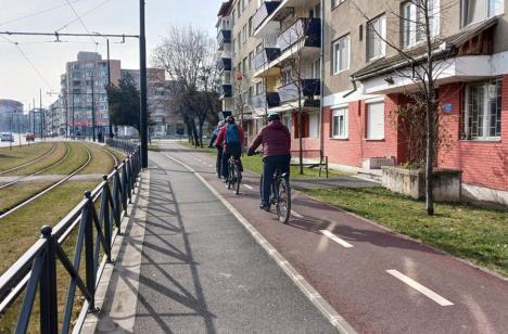 Oradea ieri, Oradea azi: De la prima pistă pentru bicicliști, la o rețea fragmentată (FOTO)