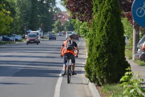 Oradea ieri, Oradea azi: De la prima pistă pentru bicicliști, la o rețea fragmentată (FOTO)