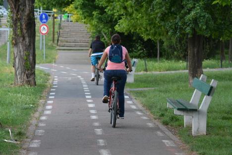 Oradea ieri, Oradea azi: De la prima pistă pentru bicicliști, la o rețea fragmentată (FOTO)