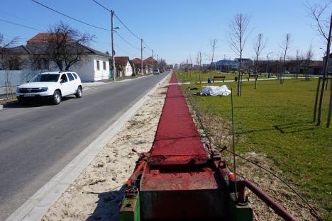 Pistele de alergare din parcurile Salca și Barcăului sunt în curs de finalizare. Vezi când vor fi date în folosință! (FOTO)