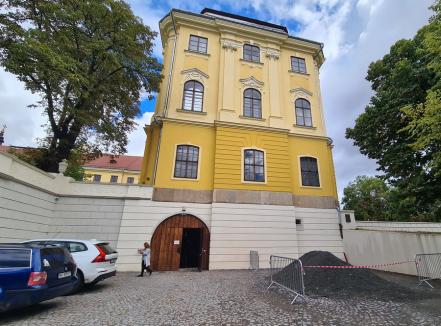 Lucrările de la Palatul Baroc, spre final: Pivnița devine centru cultural și de afaceri, etajul 2 va găzdui o expoziție de artă modernă (FOTO)