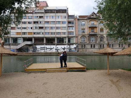 Primarul Florin Birta îi întreabă pe orădeni: Doriți sau nu Plajă Urbană pe malul Crișului? (FOTO)