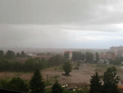Vine furtuna! Cod galben de ploi torenţiale, vijelii şi grindină, inclusiv în Bihor