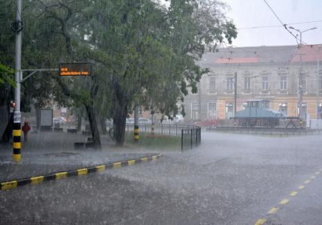 Cod galben de furtuni, inclusiv în Oradea!