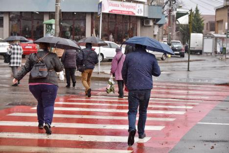 Se-anunță ploi: Cod galben peste întreg județul Bihor