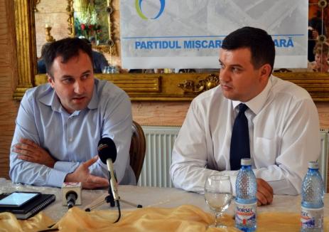 Cristian Puşcaş, numit preşedintele PMP Bihor. Membrii de partid au făcut o petiţie împotriva lui (VIDEO)
