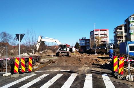 Pod nou peste Peța în Oradea: Constructorii au început șantierul (FOTO)