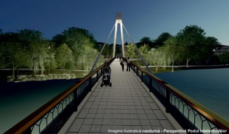 Podul Intelectualilor din Oradea intră în șantier: Va fi consolidat și ar putea avea pistă pentru bicicliști (FOTO)