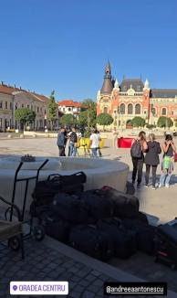 Nea Marin și vedetele emisiunii „Poftiți pe la noi” filmează în Oradea (FOTO)