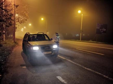 Prima noapte în carantină parţială: câţi bihoreni au amendat poliţiştii (FOTO / VIDEO)