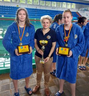 Fetele de la CS Crișul au devenit campioane naționale la polo junioare II (FOTO)