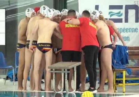 Cu trei orădeni în lot, naţionala U17 a României la polo s-a calificat pentru Campionatul European din Malta