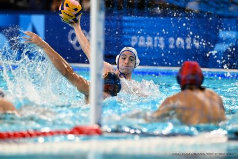 Cu doi orădeni în componență, naționala de polo a României a încheiat parcursul la Olimpiada de la Paris: Nicio victorie pentru tricolori, dar multe aplauze (FOTO)