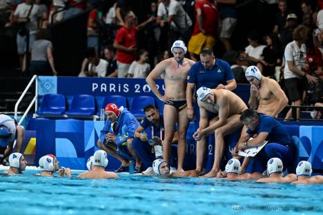 Cu doi orădeni în componență, naționala de polo a României a încheiat parcursul la Olimpiada de la Paris: Nicio victorie pentru tricolori, dar multe aplauze (FOTO)