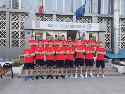 Șapte orădeni în reprezentativa de polo U 15 a României ce se pregătește pentru Campionatul European