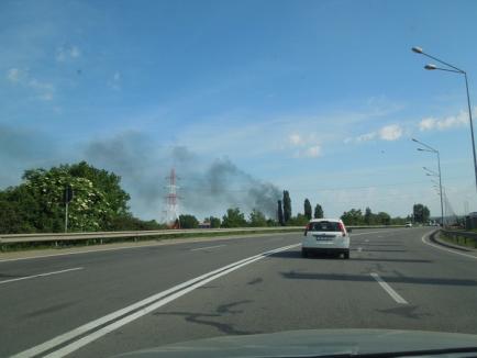 Vinerea neagră la CET: Centrala împrăştie fum dens peste Oradea (FOTO/VIDEO)