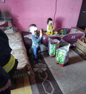 „Moșul” pompierilor a dus spiritul Crăciunului în casele a peste 120 de bihoreni (FOTO)