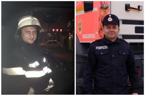 Salvatori apreciaţi: Cinci pompieri bihoreni, recompensaţi de şefii lor pentru vieţile salvate în 2019