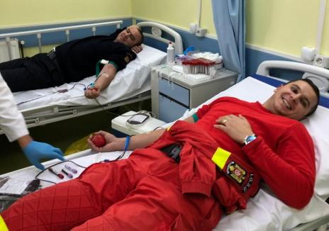 Pompierii militari din Ștei au salvat vieți „altfel” (FOTO)