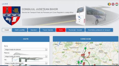 Rute online: Serviciul de transport public județean de persoane are de acum un website „viu”