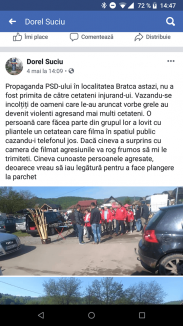 „Or venit hoţii în piaţă”: Activiştii PSD, primiţi cu ostilitate în campanie, la piaţa din Bratca (FOTO / VIDEO)