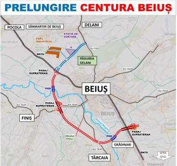 Încep lucrările la etapa a doua a centurii Beiuș, care va asigura accesul spre viitorul Parc Industrial al municipiului