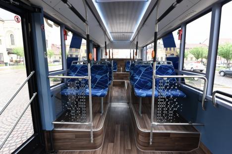 Primul autobuz electric produs în România intră în probe la Oradea (FOTO / VIDEO)