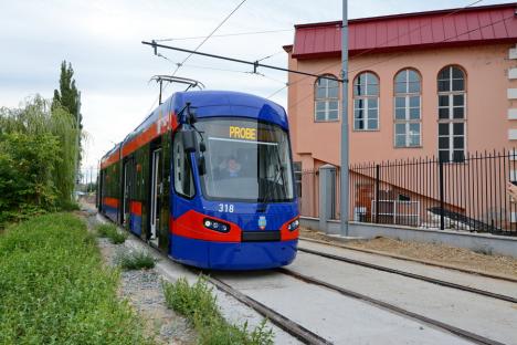Atenție, orădeni! De luni, 23 august, tramvaiele nu mai circulă între Nufărul și Cantemir, iar accesul la Depoul OTL se face pe Calea Aradului (FOTO)