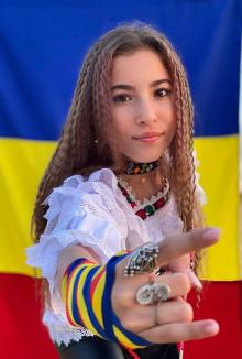 Prințesa rock: O adolescentă de 13 ani din Oradea face furori cântând rock cu pasiune (FOTO/VIDEO)