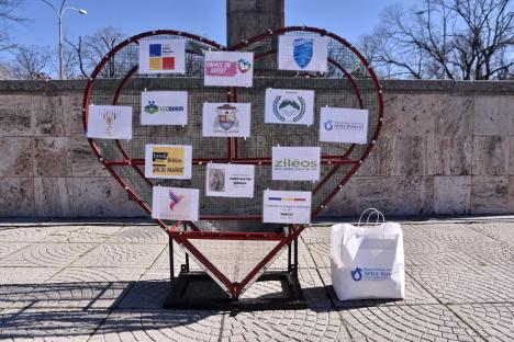 Inima din inima orașului: Orădenii pot trimite capace la reciclare, în scop caritabil (FOTO)