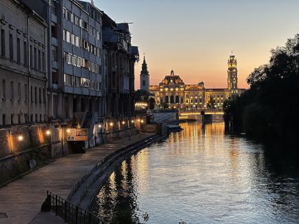 Oradea ieri, Oradea azi: Nu demult, malurile Crișului erau neprietenoase cu plimbăreții. Cum sunt azi? (FOTO)