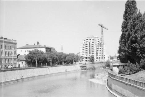 Oradea ieri, Oradea azi: Nu demult, malurile Crișului erau neprietenoase cu plimbăreții. Cum sunt azi? (FOTO)