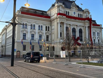 O primă manifestație pro-Georgescu în Oradea: „Este trup și suflet alături de popor” (FOTO/VIDEO)