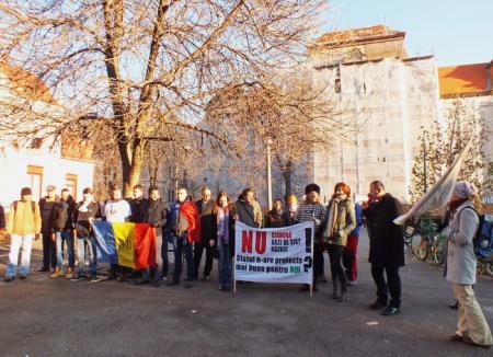Semnal de alarmă: Ecologiştii orădeni, împotriva "suveranităţii" companiilor care vor să exploateze resursele României (FOTO / VIDEO)