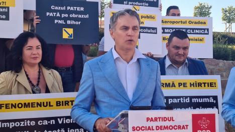 PSD Bihor, în campanie electorală: Critică administrația liberală din Oradea și Bihor, dar nu vorbește despre propriile neajunsuri (FOTO)