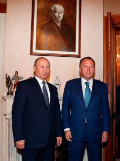 Vizer, vizitat de Putin: Preşedintele Rusiei a mers la sediul Federaţiei Internaţionale de Judo. Vezi ce i-a spus românului (FOTO)