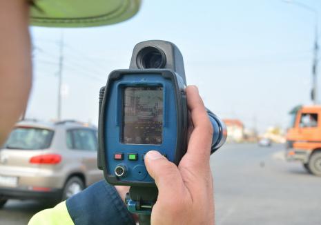 Primele rezultate ale Operaţiunii ROADPOL-Speed în Bihor:  766 de sancţiuni în patru zile. Care a fost cea mai mare amendă