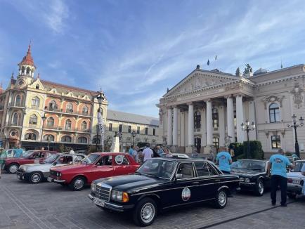 Raliul „Drumul Vinului” a început din centrul Oradiei (FOTO/VIDEO)