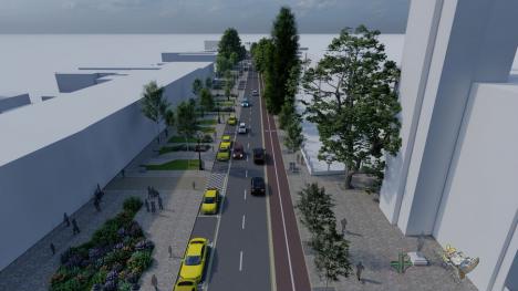 Fără parcări pe Dunării! Primarul Florin Birta propune o schimbare radicală pe strada din centrul Oradiei (FOTO/VIDEO)