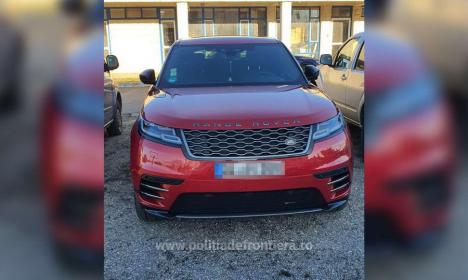 Range Rover de 100.000 de euro, confiscat în vama Borş (FOTO)